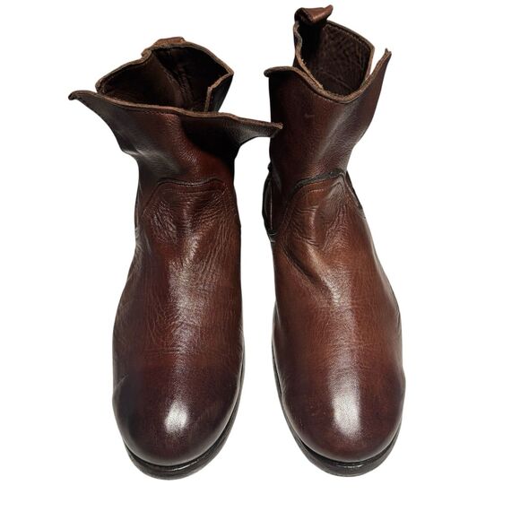 Vintage Shoe Company Brown Leather Ankle Boots Mens 10M Made In USA main image 5